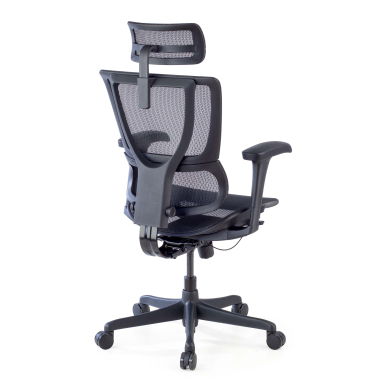 cadeira ergonomica preto cadeira de escritorio malha mesh bracos regulaveis 3d apoio lombar apoio de cabeca 8