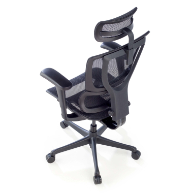 cadeira ergonomica preto cadeira de escritorio malha mesh bracos regulaveis 3d apoio lombar apoio de cabeca 9