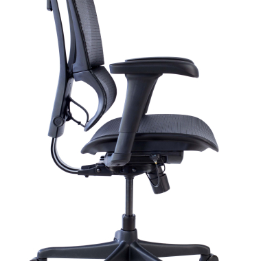 cadeira ergonomica preto cadeira de escritorio malha mesh bracos regulaveis 3d apoio lombar apoio de cabeca 5