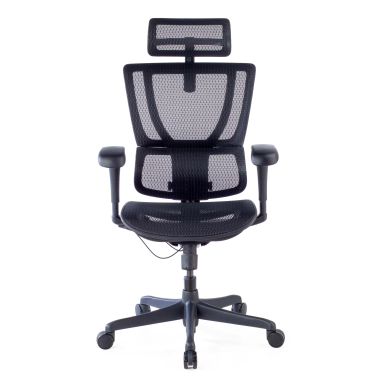 cadeira ergonomica preto cadeira de escritorio malha mesh bracos regulaveis 3d apoio lombar apoio de cabeca 3