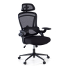Cadeira de escritório ergonômica Optima, braços rebatíveis