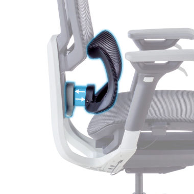 cadeira ergonomica preto valkyr malha mesh bracos regulaveis 4d apoio lombar duplo apoio de cabeca 5