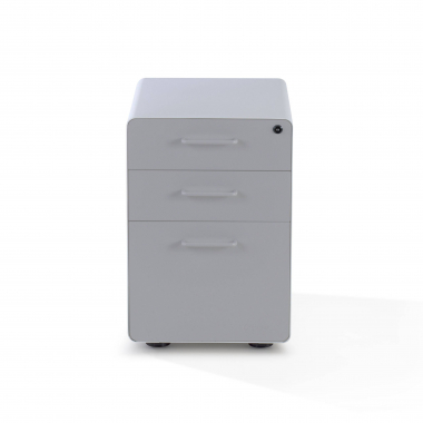 outlet cadeira de escritorio branco cinzento zole 1