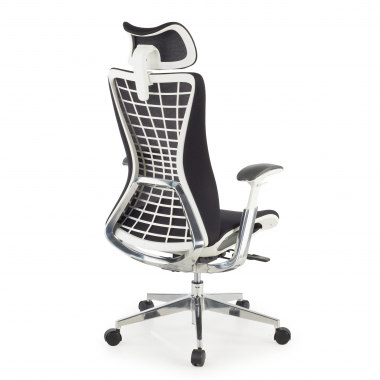 outlet cadeira de escritorio preto miller malha mesh bracos moveis 5