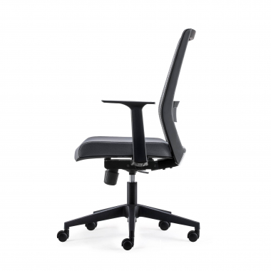outlet cadeira de escritorio cinza kana malha mesh bracos moveis 6