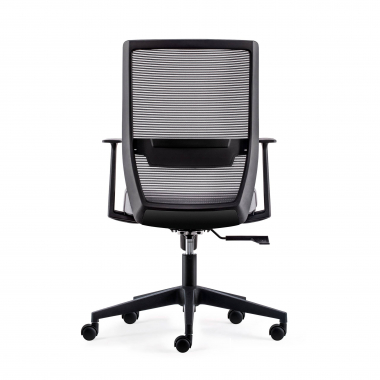 outlet cadeira de escritorio cinza kana malha mesh bracos moveis 8