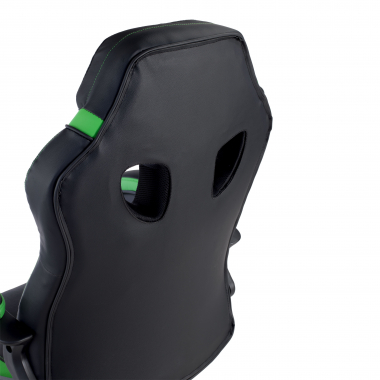 outlet cadeira de escritorio verde drift pele sintetica bracos fixos 7