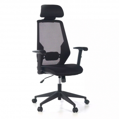 outlet cadeira de escritorio preto belinda malha mesh bracos moveis 1