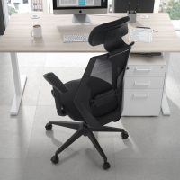 Cadeira de Secretária Ergonómica Belinda, encosto alto 210920 - (Outlet)
