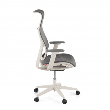 outlet cadeira de escritorio cinza stay malha mesh bracos moveis 7