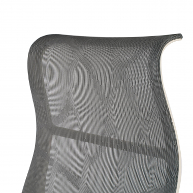 outlet cadeira de escritorio cinza stay malha mesh bracos moveis 5